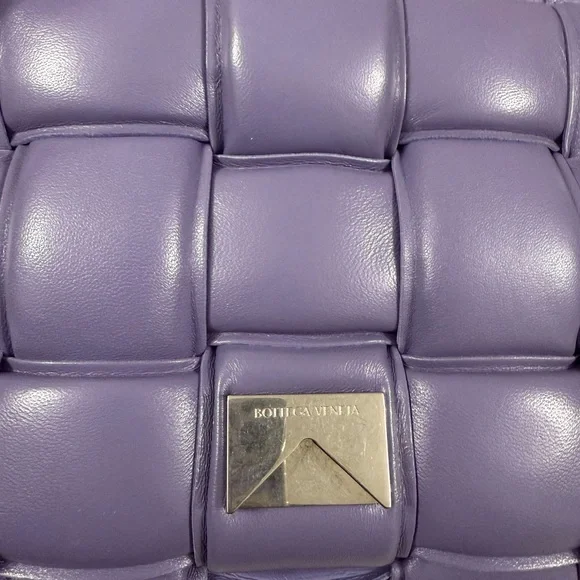 Purple Chain Shoulder Bag - Picture 4 of 5